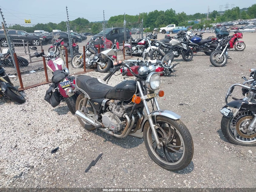 1982 Yamaha Xj VIN JYA5N8006CA014971 IAAI salvage auction — NORMAL WEAR, Clear (Pennsylvania), sold $25 on 2026-07-24 (photo 1)