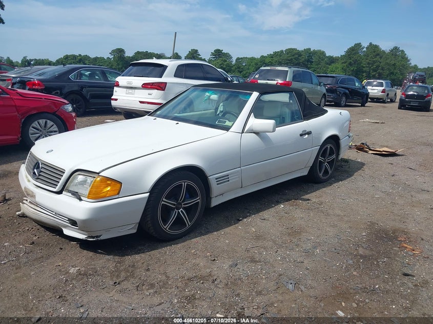 1991 Mercedes-benz 500 VIN WDBFA66E3MF036036 IAAI salvage auction — NORMAL WEAR, Clear (New York), sold $975 on 2026-07-28 (photo 2)