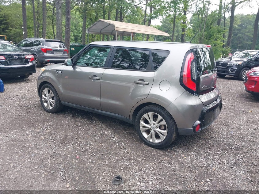 2016 Kia Soul VIN KNDJP3A58G7259560 IAAI salvage auction — NORMAL WEAR, Clear (Virginia), sold $1,550 on 2026-07-28 (photo 3)