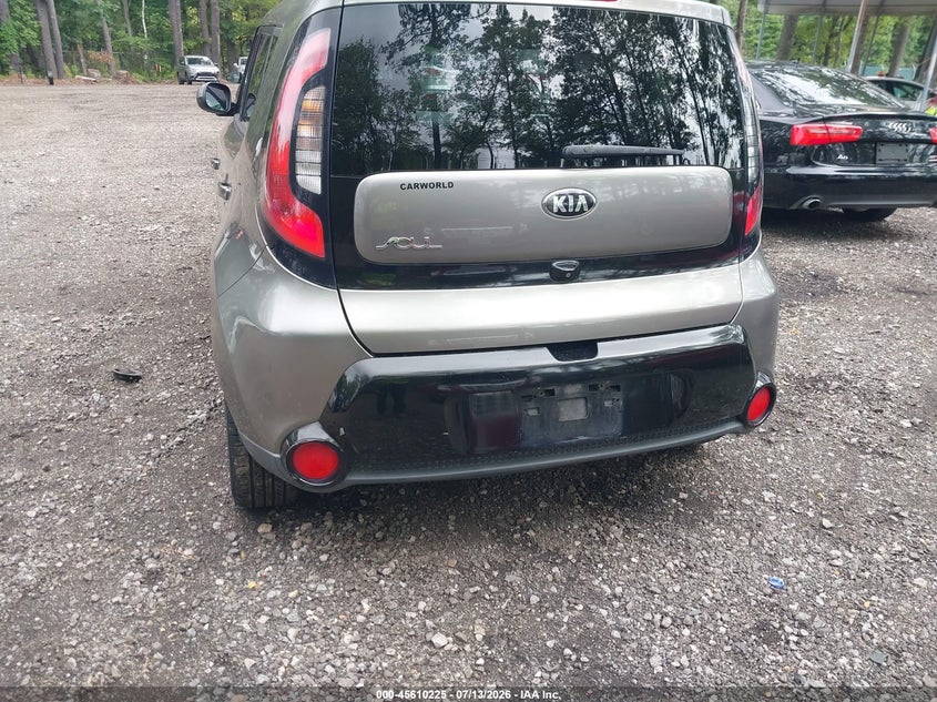 2016 Kia Soul VIN KNDJP3A58G7259560 IAAI salvage auction — NORMAL WEAR, Clear (Virginia), sold $1,550 on 2026-07-28 (photo 6)