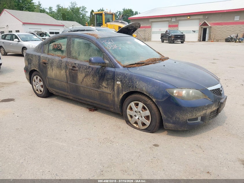 2009 Mazda 3 VIN JM1BK32G591240599 IAAI salvage auction — NORMAL WEAR, Original (Maine), sold $25 on 2026-07-27 (photo 1)