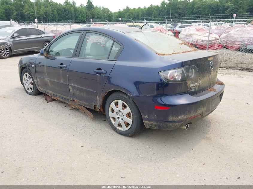 2009 Mazda 3 VIN JM1BK32G591240599 IAAI salvage auction — NORMAL WEAR, Original (Maine), sold $25 on 2026-07-27 (photo 3)