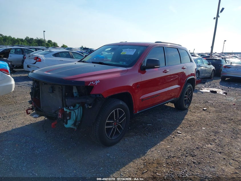2017 Jeep Grand cherokee VIN 1C4RJFLG1HC645234 IAAI salvage auction — FRONT END, Salvage Title, sold $4,950 on 2026-08-23 (photo 2)