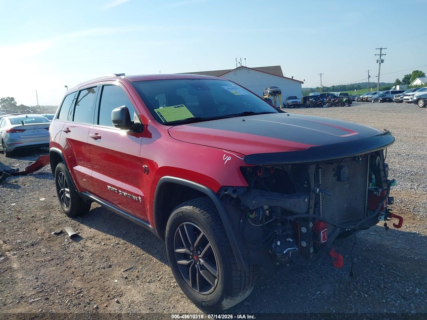 2017 Jeep Grand cherokee VIN 1C4RJFLG1HC645234 IAAI salvage auction — FRONT END, Salvage Title, sold $4,950 on 2026-08-23 (photo 6)