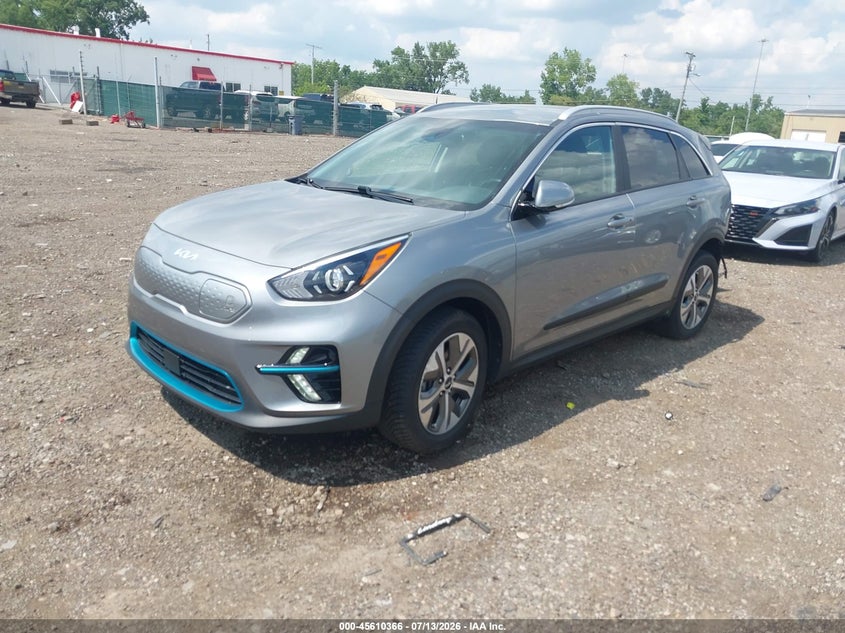 2022 Kia Niro VIN KNDCC3LGXN5158807 IAAI salvage auction — REAR END, Salvage Title, sold $5,300 on 2026-07-29 (photo 2)