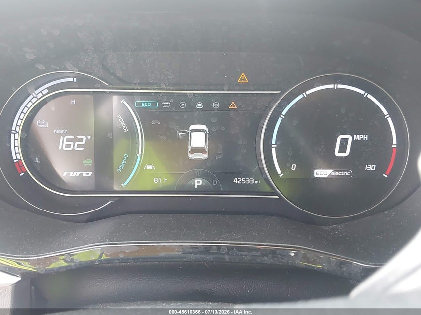 2022 Kia Niro VIN KNDCC3LGXN5158807 IAAI salvage auction — REAR END, Salvage Title, sold $5,300 on 2026-07-29 (photo 7)