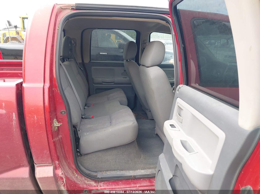2007 Dodge Dakota VIN 1D7HE48K87S136396 IAAI salvage auction — ROOF, Salvage (Mississippi), sold $400 on 2026-08-07 (photo 8)