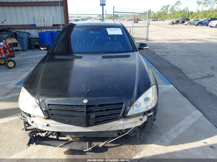 2008 Mercedes-benz S class VIN WDDNG77X58A181153 IAAI salvage auction — FRONT END, Clear (Florida), sold $2,150 on 2026-07-28 (photo 6)