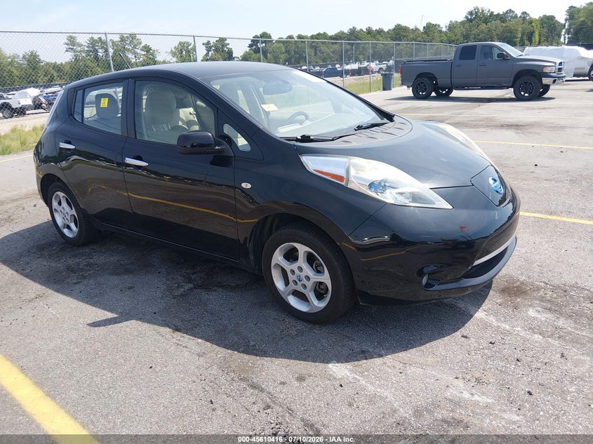 2012 Nissan Leaf VIN JN1AZ0CP2CT018475 IAAI salvage auction — NORMAL WEAR, Clear (South Carolina), sold $1,400 on 2026-08-01 (photo 1)