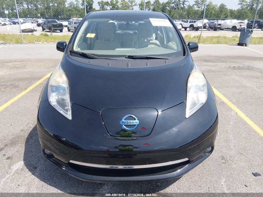 2012 Nissan Leaf VIN JN1AZ0CP2CT018475 IAAI salvage auction — NORMAL WEAR, Clear (South Carolina), sold $1,400 on 2026-08-01 (photo 6)