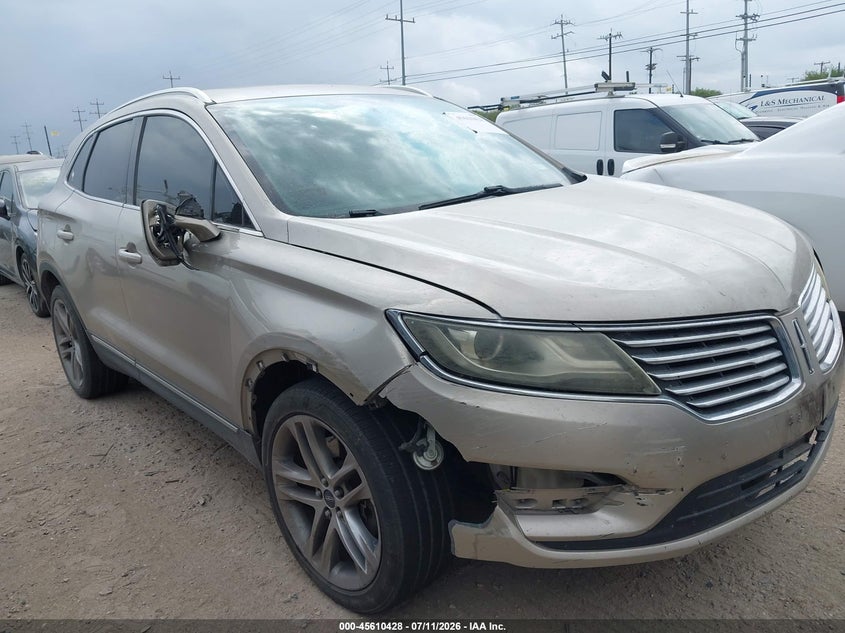 2015 Lincoln Mkc VIN 5LMTJ2AH1FUJ33838 IAAI salvage auction — NORMAL WEAR, Original (Texas), sold $875 on 2026-07-20 (photo 1)
