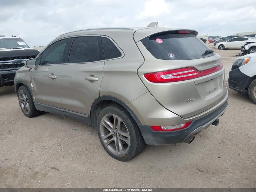 2015 Lincoln Mkc VIN 5LMTJ2AH1FUJ33838 IAAI salvage auction — NORMAL WEAR, Original (Texas), sold $875 on 2026-07-20 (photo 3)