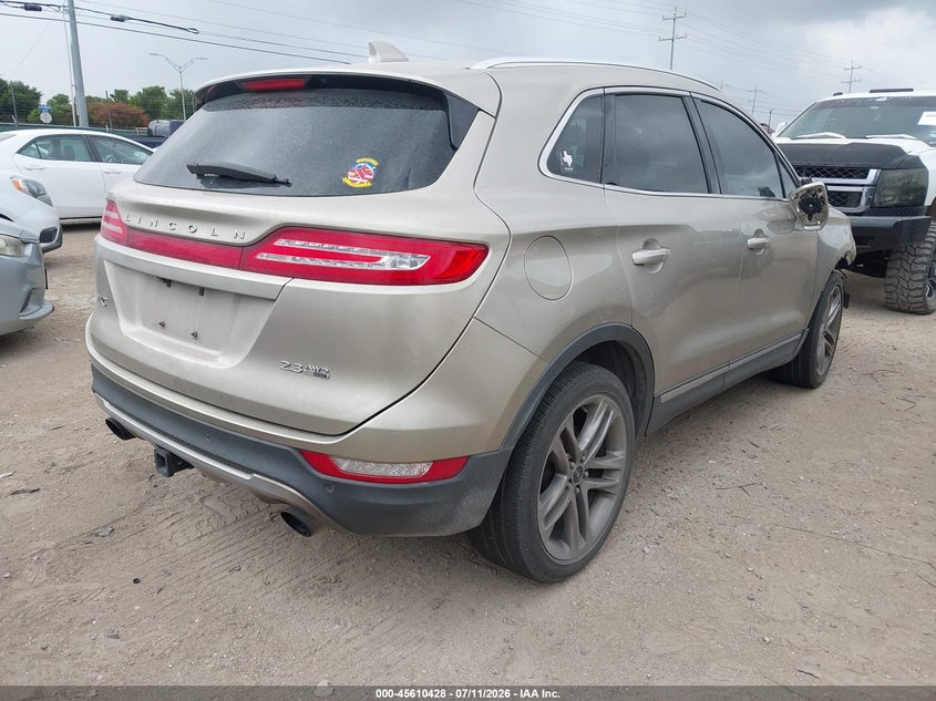 2015 Lincoln Mkc VIN 5LMTJ2AH1FUJ33838 IAAI salvage auction — NORMAL WEAR, Original (Texas), sold $875 on 2026-07-20 (photo 4)