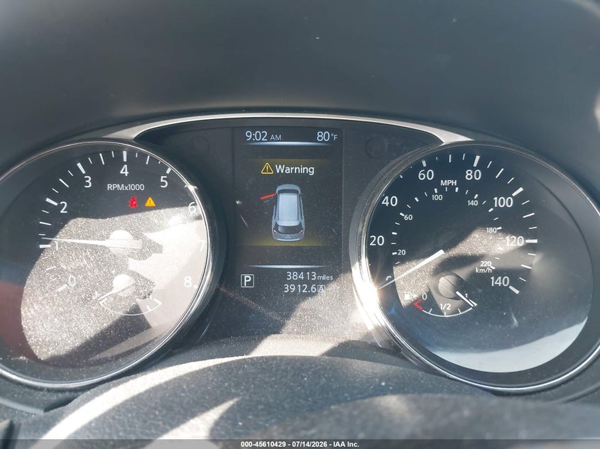 2016 Nissan Rogue VIN KNMAT2MV8GP676064 IAAI salvage auction — FRONT END, Salvage (Pennsylvania), sold $1,050 on 2026-07-24 (photo 7)