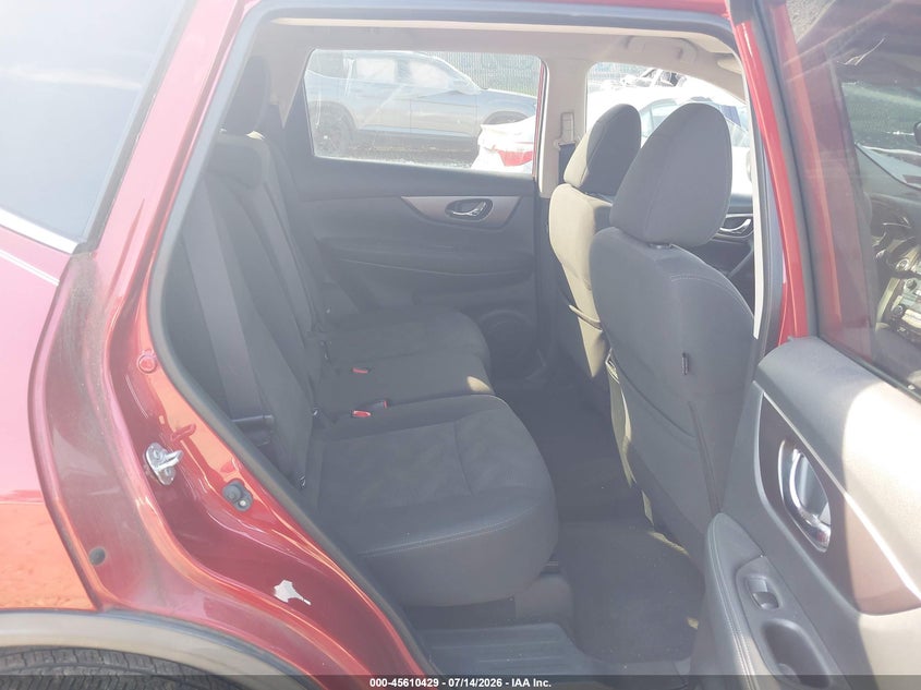 2016 Nissan Rogue VIN KNMAT2MV8GP676064 IAAI salvage auction — FRONT END, Salvage (Pennsylvania), sold $1,050 on 2026-07-24 (photo 8)