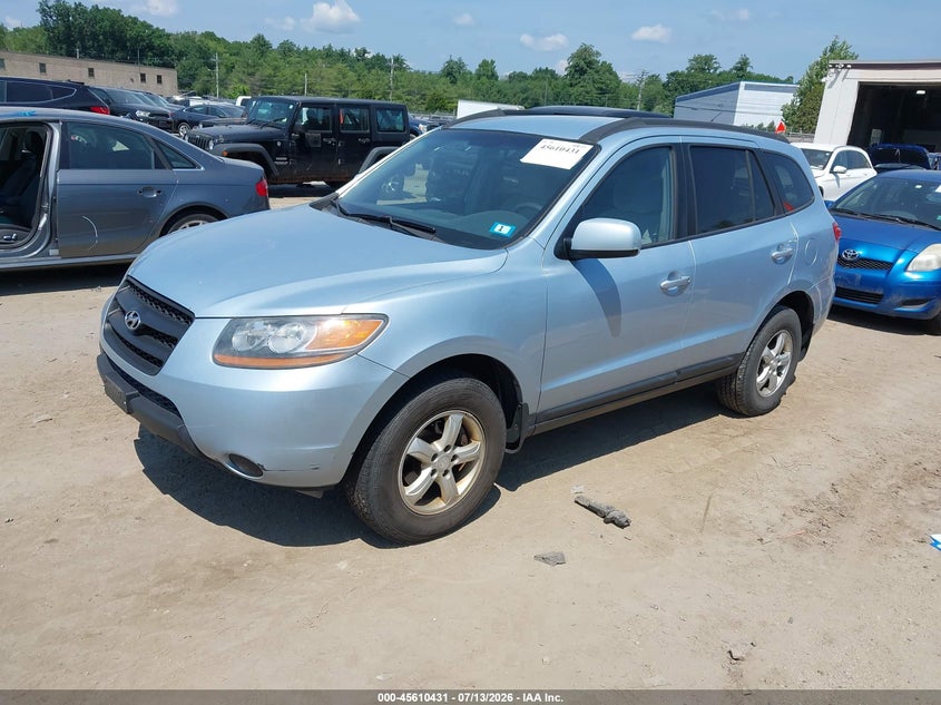 2008 Hyundai Santa fe VIN 5NMSG73D98H140975 IAAI salvage auction — NORMAL WEAR, Original (New Hampshire), sold $400 on 2026-07-20 (photo 2)