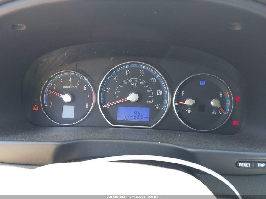 2008 Hyundai Santa fe VIN 5NMSG73D98H140975 IAAI salvage auction — NORMAL WEAR, Original (New Hampshire), sold $400 on 2026-07-20 (photo 7)