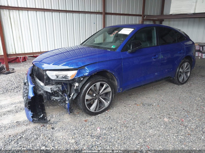 2022 Audi Sq5 sportback VIN WA124AFYXN2042665 IAAI salvage auction — FRONT END, Salvage Title, sold $12,600 on 2026-08-18 (photo 2)
