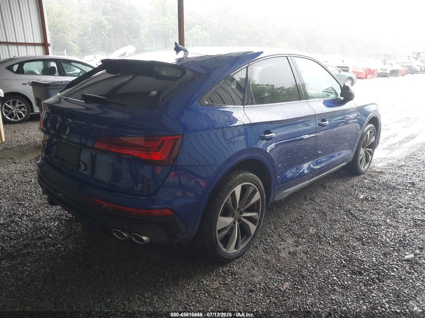 2022 Audi Sq5 sportback VIN WA124AFYXN2042665 IAAI salvage auction — FRONT END, Salvage Title, sold $12,600 on 2026-08-18 (photo 4)
