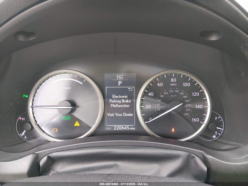 2016 Lexus Nx VIN JTJBJRBZ1G2038628 IAAI salvage auction — LEFT SIDE, Salvage (North Carolina), sold $5,100 on 2026-07-29 (photo 7)