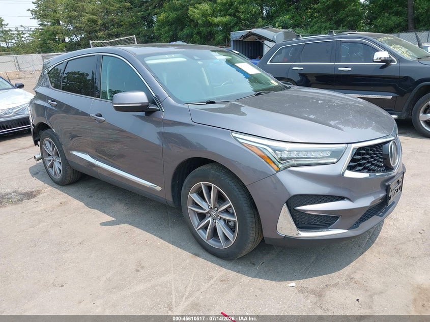 2021 Acura Rdx VIN 5J8TC2H59ML025646 IAAI salvage auction — REAR END, Salvage Title, sold $7,000 on 2026-07-28 (photo 1)