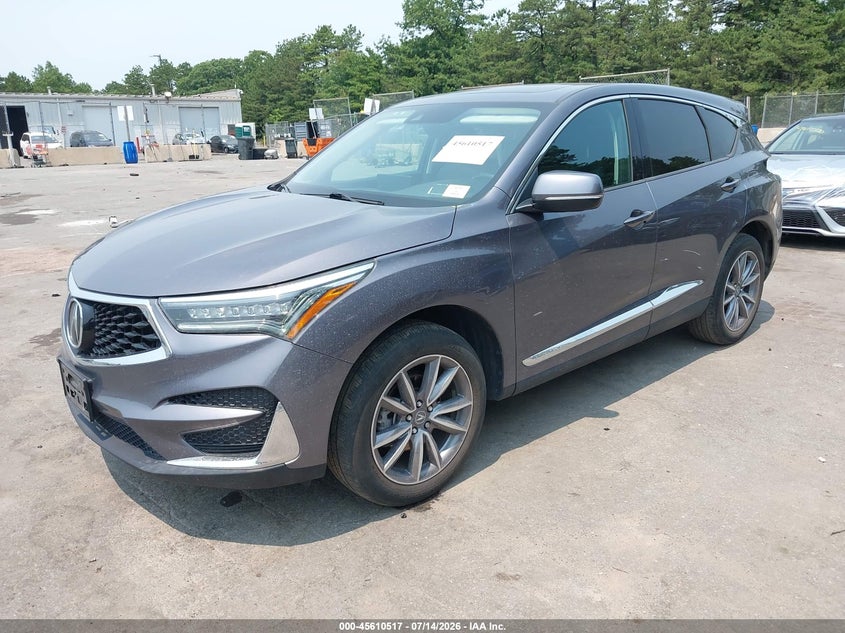 2021 Acura Rdx VIN 5J8TC2H59ML025646 IAAI salvage auction — REAR END, Salvage Title, sold $7,000 on 2026-07-28 (photo 2)