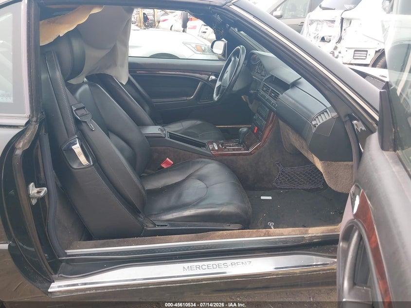 1999 Mercedes-benz Sl-class VIN WDBFA68F1XF187483 IAAI salvage auction — NORMAL WEAR, Clear (Massachusetts), sold $4,550 on 2026-07-17 (photo 5)