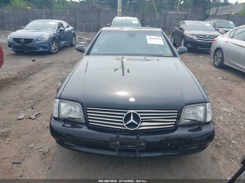 1999 Mercedes-benz Sl-class VIN WDBFA68F1XF187483 IAAI salvage auction — NORMAL WEAR, Clear (Massachusetts), sold $4,550 on 2026-07-17 (photo 6)