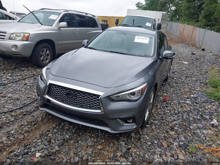 2018 Infiniti Q50 VIN JN1EV7AP5JM365427 IAAI salvage auction — LEFT & RIGHT, Clear (Georgia), sold $3,000 on 2026-07-28 (photo 2)