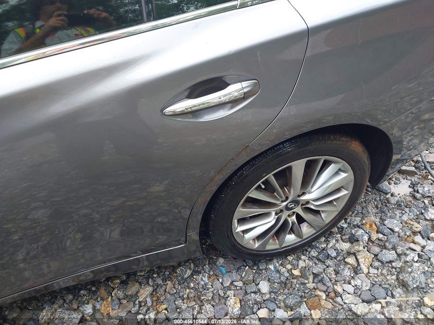 2018 Infiniti Q50 VIN JN1EV7AP5JM365427 IAAI salvage auction — LEFT & RIGHT, Clear (Georgia), sold $3,000 on 2026-07-28 (photo 6)