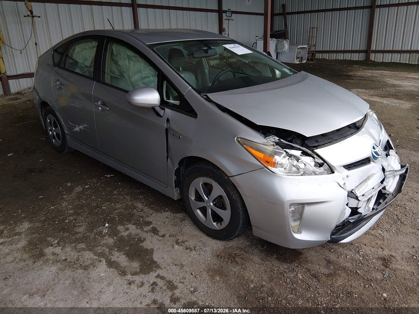 2014 Toyota Prius VIN JTDKN3DU3E1760773 IAAI salvage auction — NORMAL WEAR, Clear (Louisiana), sold $825 on 2026-07-29 (photo 1)