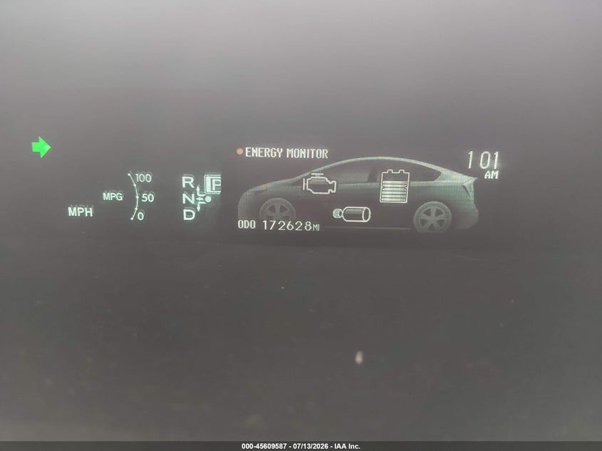 2014 Toyota Prius VIN JTDKN3DU3E1760773 IAAI salvage auction — NORMAL WEAR, Clear (Louisiana), sold $825 on 2026-07-29 (photo 7)