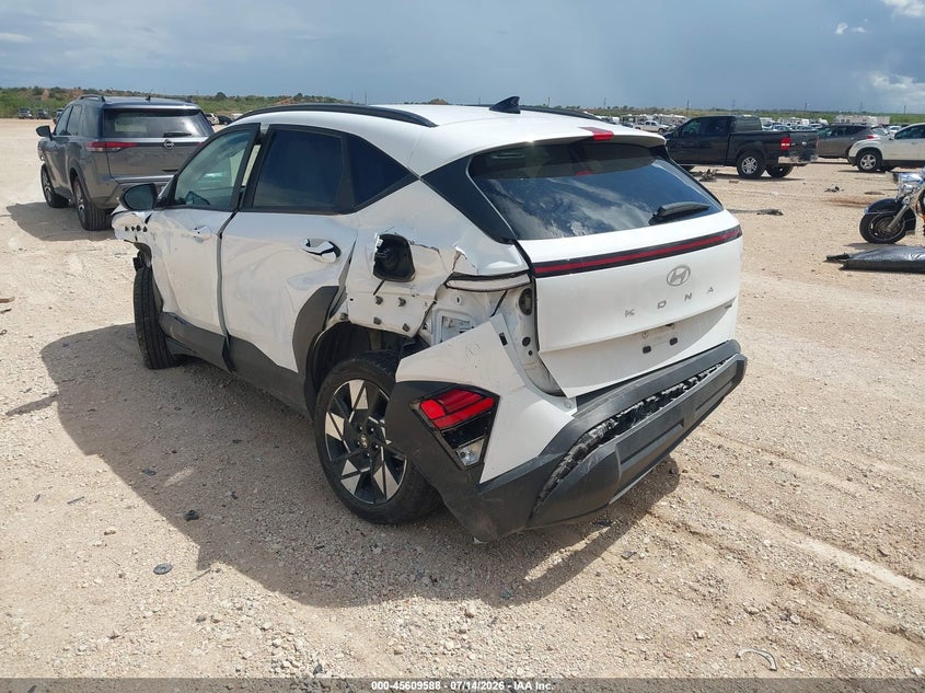 2025 Hyundai Kona VIN KM8HBCAB7SU336976 IAAI salvage auction — LEFT FRONT, Rebuildable (Florida), sold $2,250 on 2026-07-28 (photo 3)