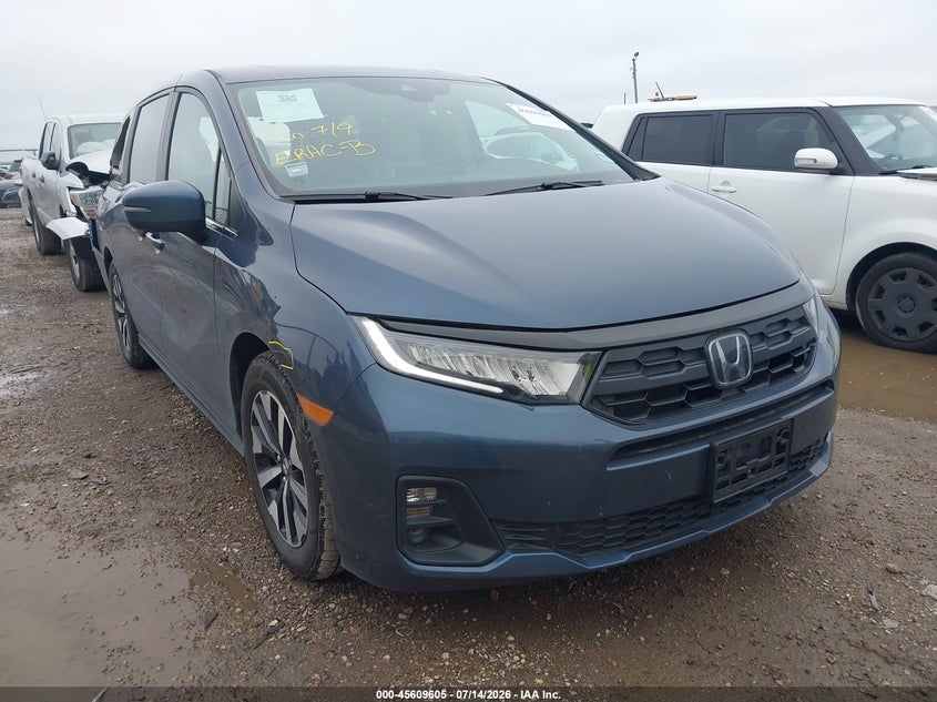 2025 Honda Odyssey VIN 5FNRL6H64SB087075 IAAI salvage auction — UNKNOWN, Salvage Title, sold $17,500 on 2026-07-18 (photo 1)