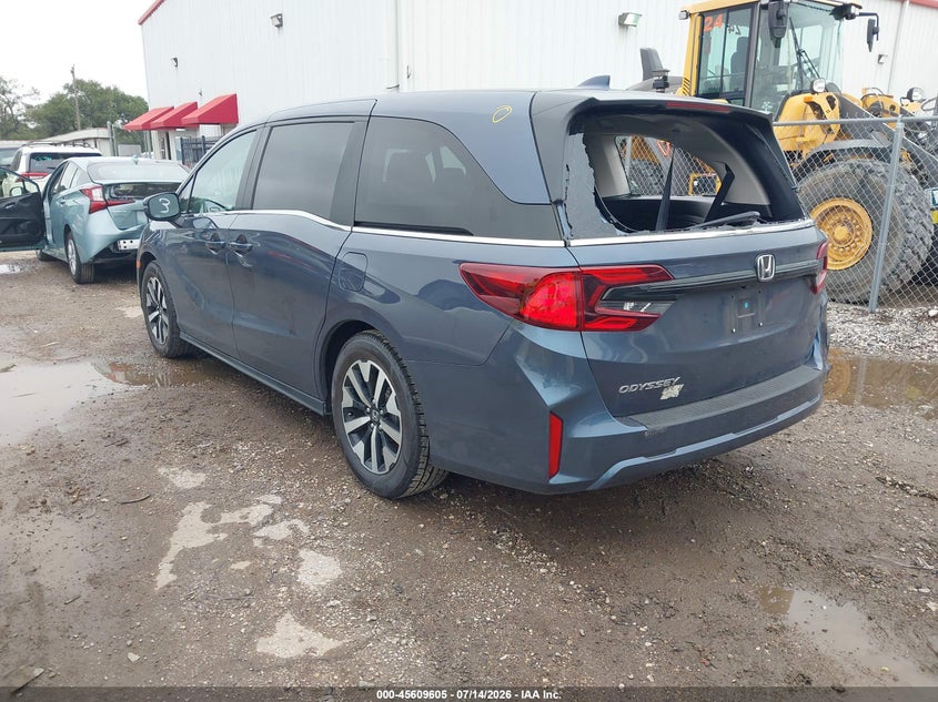 2025 Honda Odyssey VIN 5FNRL6H64SB087075 IAAI salvage auction — UNKNOWN, Salvage Title, sold $17,500 on 2026-07-18 (photo 3)