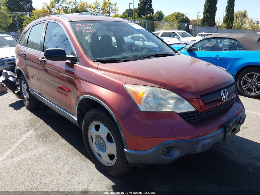 2007 Honda Cr-v VIN JHLRE38327C077585 IAAI salvage auction — REAR END, Salvage (California), sold $1,650 on 2026-07-30 (photo 1)