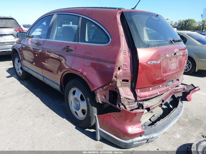 2007 Honda Cr-v VIN JHLRE38327C077585 IAAI salvage auction — REAR END, Salvage (California), sold $1,650 on 2026-07-30 (photo 3)