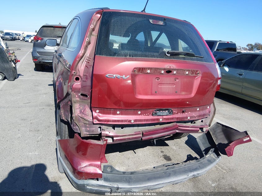 2007 Honda Cr-v VIN JHLRE38327C077585 IAAI salvage auction — REAR END, Salvage (California), sold $1,650 on 2026-07-30 (photo 6)