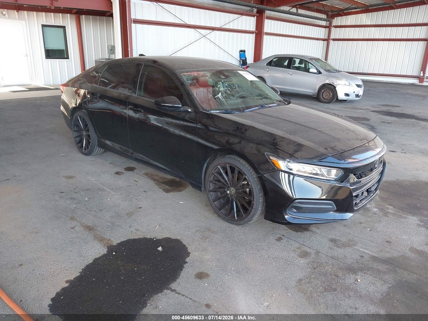 2019 Honda Accord VIN 1HGCV1F13KA165155 IAAI salvage auction — REPOSSESSION, Salvage Title, sold $25 on 2026-09-28 (photo 1)