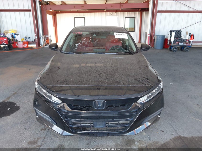 2019 Honda Accord VIN 1HGCV1F13KA165155 IAAI salvage auction — REPOSSESSION, Salvage Title, sold $25 on 2026-09-28 (photo 6)