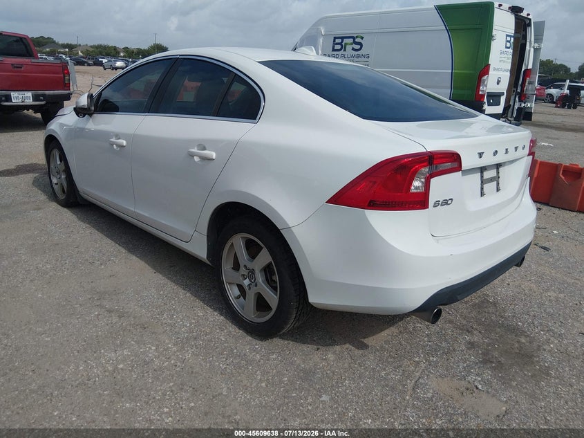 2012 Volvo S60 VIN YV1622FSXC2099535 IAAI salvage auction — NORMAL WEAR, Original (Texas), sold $650 on 2026-08-05 (photo 3)