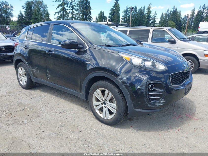 2017 Kia Sportage VIN KNDPMCAC9H7066305 IAAI salvage auction — NORMAL WEAR, Clear (Washington), sold $3,200 on 2026-07-15 (photo 6)