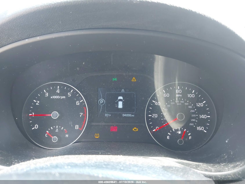 2017 Kia Sportage VIN KNDPMCAC9H7066305 IAAI salvage auction — NORMAL WEAR, Clear (Washington), sold $3,200 on 2026-07-15 (photo 7)