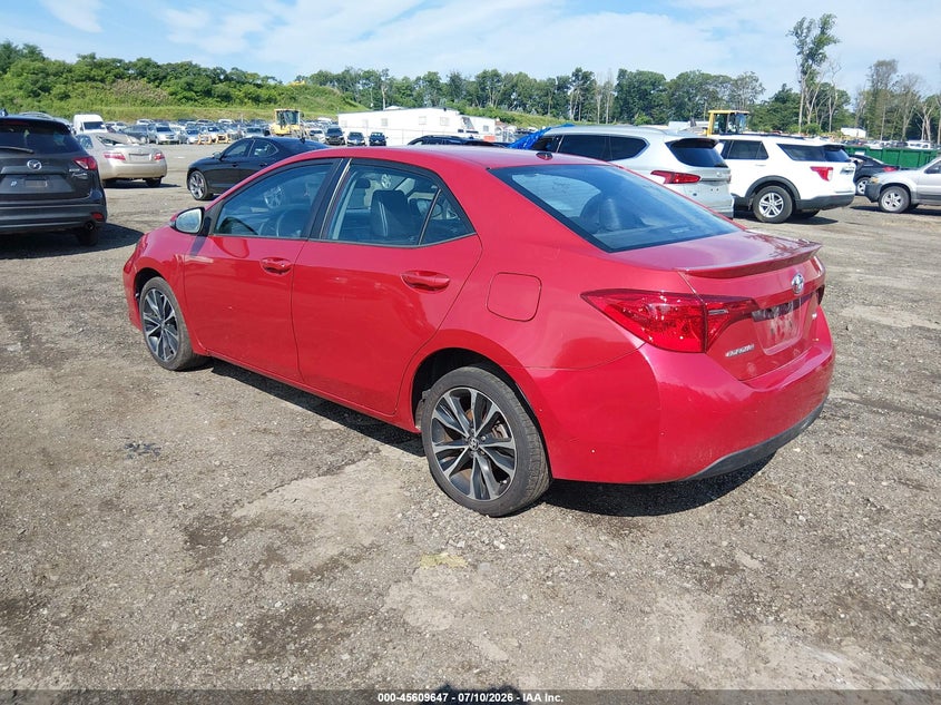2017 Toyota Corolla VIN 5YFBURHE4HP608235 IAAI salvage auction — NORMAL WEAR, Clear (New Jersey), sold $3,325 on 2026-07-30 (photo 3)