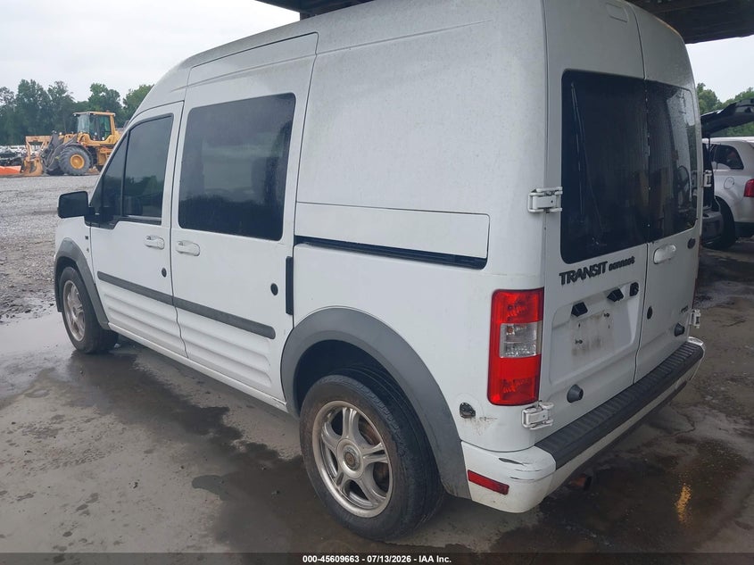 2013 Ford Transit connect VIN NM0KS9BNXDT162588 IAAI salvage auction — NORMAL WEAR, Repossession Paperwork (Georgia), sold $25 on 2026-07-29 (photo 3)