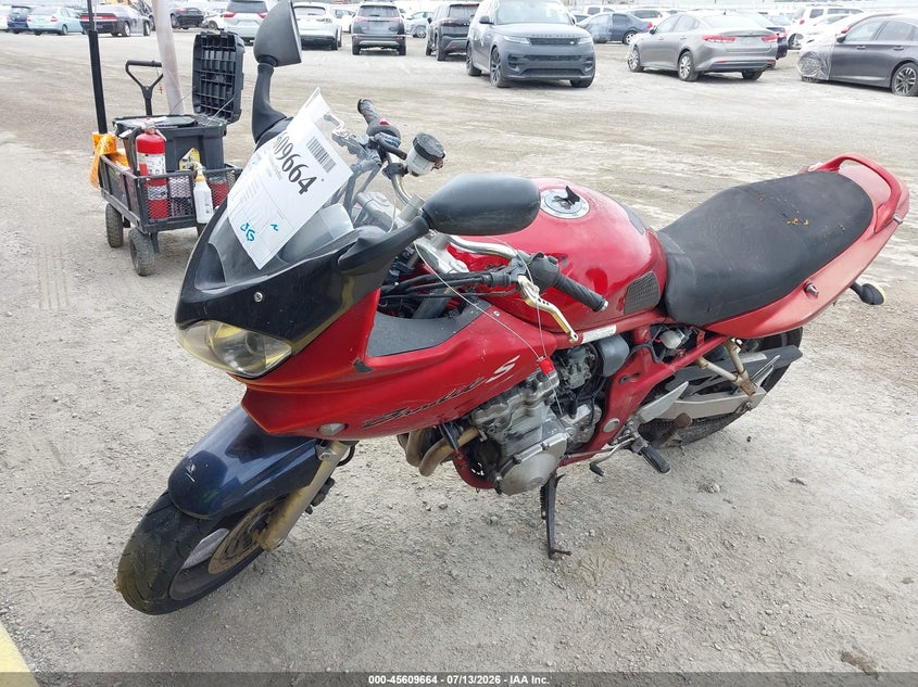 2001 Suzuki Gsf600 VIN JS1GN7AA712101214 IAAI salvage auction — FRONT & REAR, Clear - Dealer Only (California), sold $125 on 2026-07-22 (photo 2)