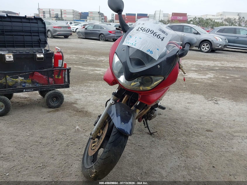 2001 Suzuki Gsf600 VIN JS1GN7AA712101214 IAAI salvage auction — FRONT & REAR, Clear - Dealer Only (California), sold $125 on 2026-07-22 (photo 5)