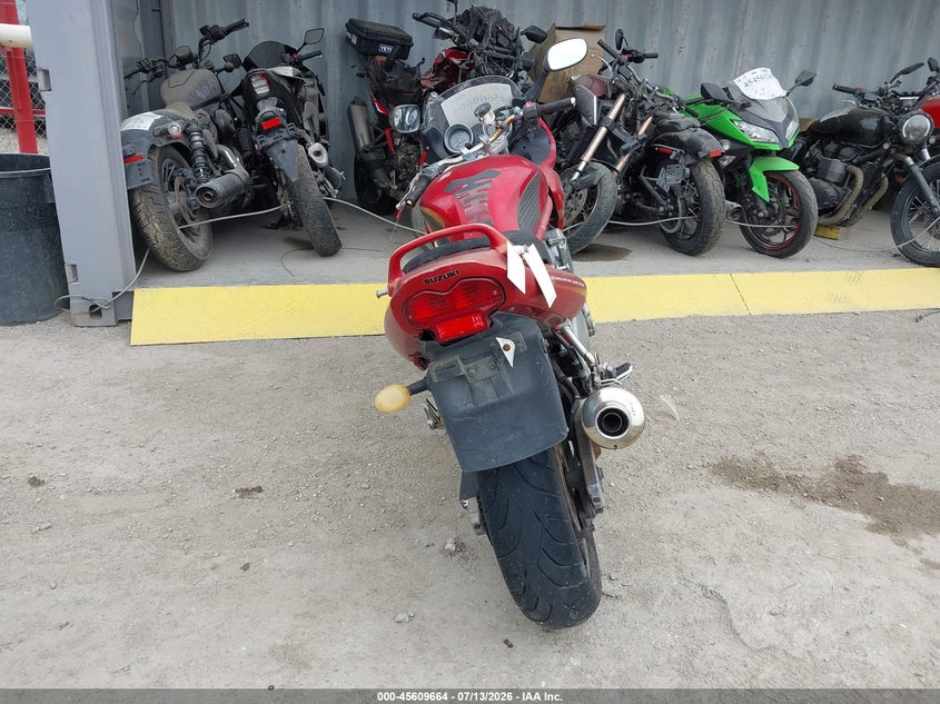 2001 Suzuki Gsf600 VIN JS1GN7AA712101214 IAAI salvage auction — FRONT & REAR, Clear - Dealer Only (California), sold $125 on 2026-07-22 (photo 6)
