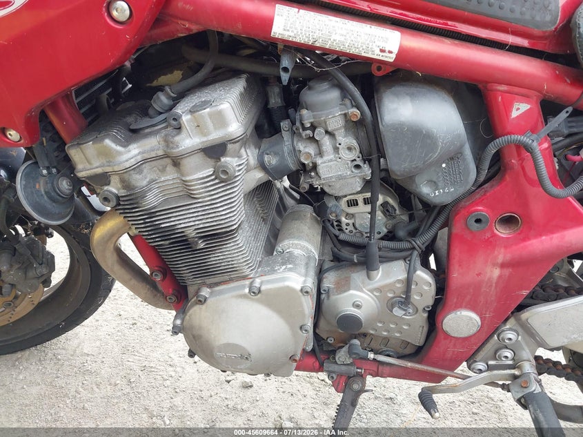 2001 Suzuki Gsf600 VIN JS1GN7AA712101214 IAAI salvage auction — FRONT & REAR, Clear - Dealer Only (California), sold $125 on 2026-07-22 (photo 9)