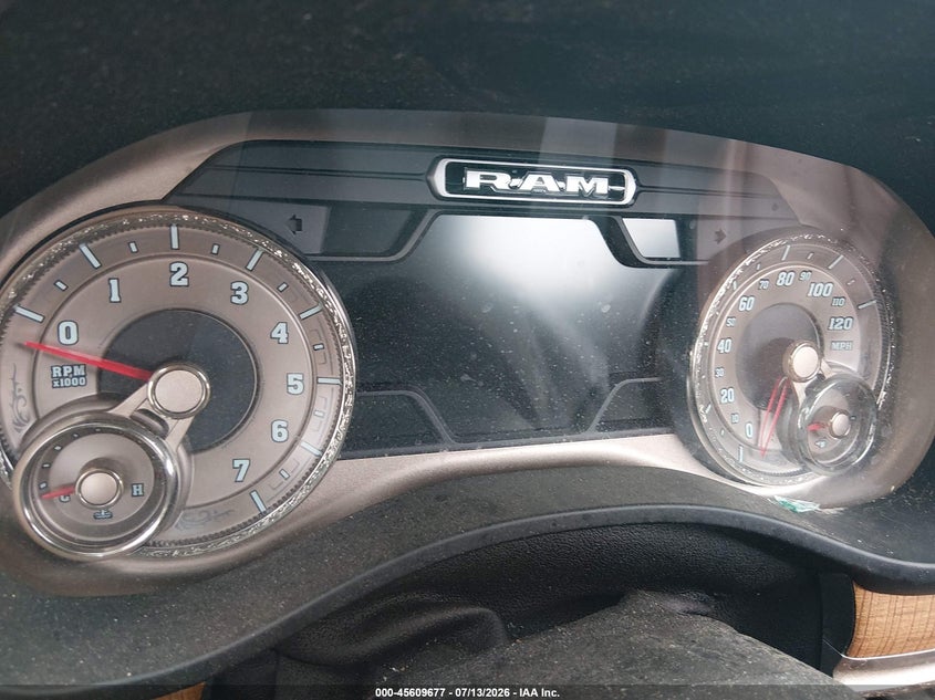2019 Ram 1500 VIN 1C6SRFKTXKN595090 IAAI salvage auction — ROLLOVER, Salvage (Texas), sold $2,150 on 2026-08-22 (photo 7)